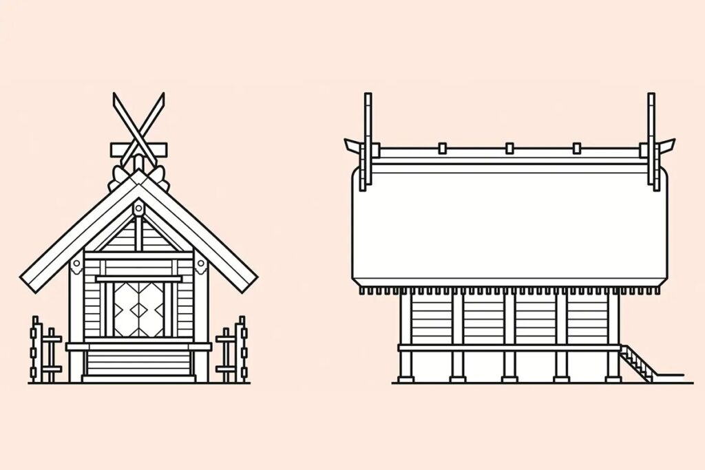 日本建築史 神社建築2 神社建築成立の前史と神社形式 | 歩き建築